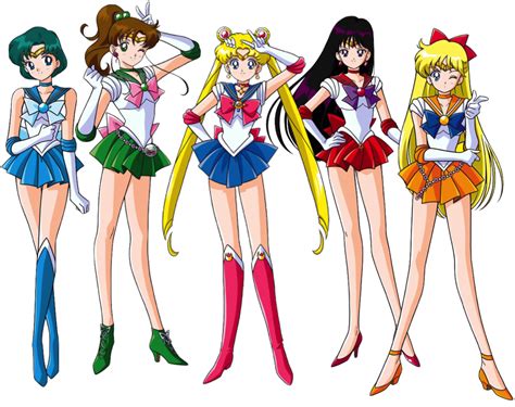 All Sailor Moon Scouts