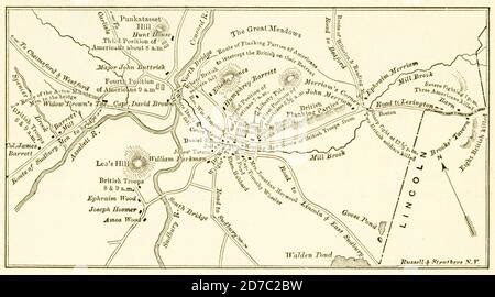 The Battles of Lexington and Concord, fought on April 19, 1775, were ...