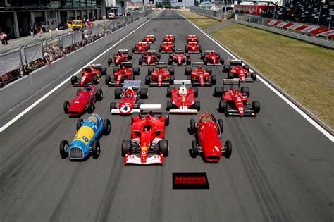 File:Ferrari Formula 1 lineup at the Nürburgring.jpg - Wikimedia Commons