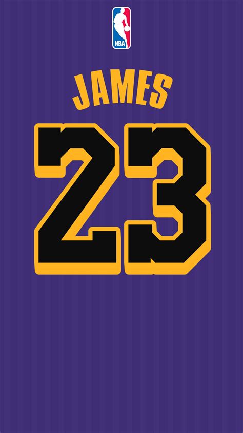 Download Lebron James Purple Lakers Jersey Wallpaper | Wallpapers.com