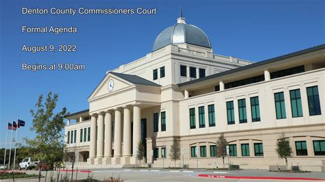 Denton County Commissioners Court | Denton County Commissioners Court ...