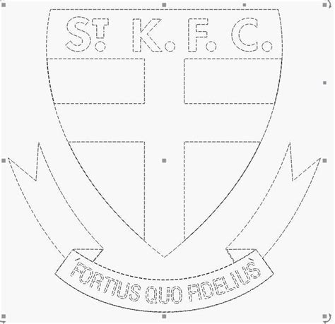 AFL SVG St Kilda Saints Logo Vector File Digital Download - Etsy Australia