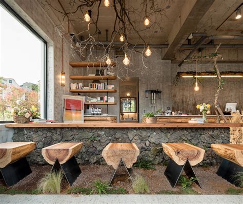 Gallery of Cafe that Resembles Jeju Island / STARSIS - 1 | Restaurant interior design ...