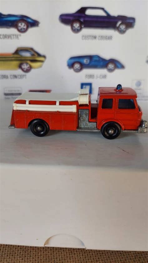 1960s Matchbox Fire Pumber Truck - Etsy