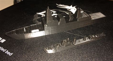 Size comparison: WWII destroyer vs modern destroyer : r/3Dprinting