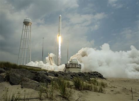 Officials target mid-October for first launch of upgraded Antares cargo ...