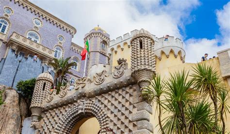 Pena Palace in Sintra National Park, Portugal Editorial Stock Image ...