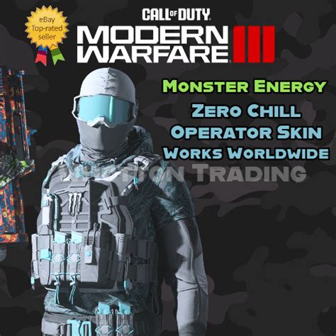 CALL OF DUTY MODERN WARFARE 3 - MONSTER ENERGY -ZERO CHILL SKIN OPERATOR COD MW3 - International ...