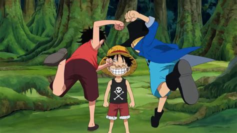 One Piece: How did Luffy Meet Ace and Sabo ? - Game Scooper