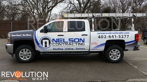 Roofing Company Truck Wraps: Creating a Perfect Design Balance for Uniqueness - Revolution Wraps