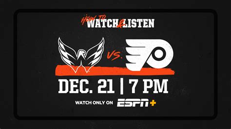 Tonight's Flyers Game Airing Exclusively On ESPN+ And Hulu ...