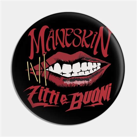 Måneskin Logo - Maneskin - Pin | TeePublic