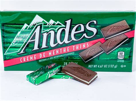 Tales of the Flowers: Holiday Treats - Andes Mint Taste Test