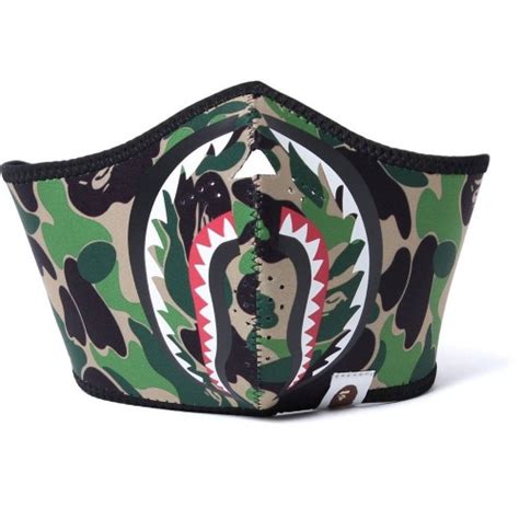 Bape Shark face wind protection mask ,bape face mask,bape shark camo ...