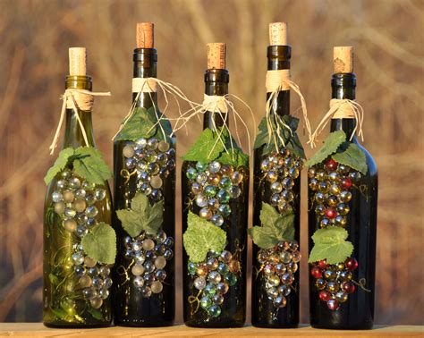 Exclusive DIY Wine Bottle Crafts: Decorate Home In Your Way