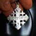 Large Silver Cross Necklace Women Jerusalem Cross Necklace - Etsy