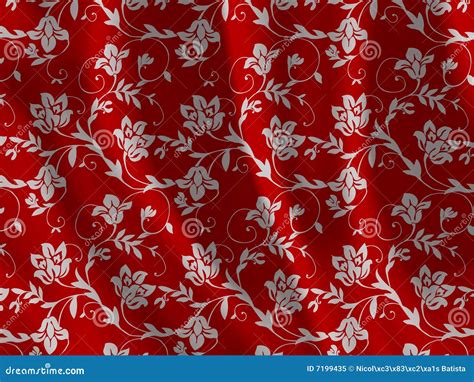 Floral Fabric Texture Royalty-Free Stock Photography | CartoonDealer.com #7203173