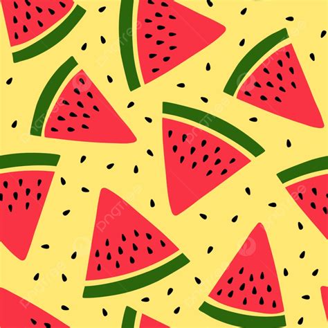 Watermelon Seamless Pattern Sketch Print Background, Pattern ...