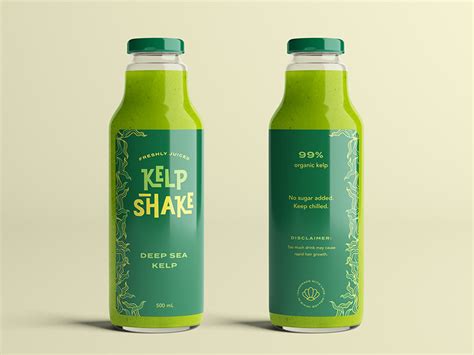 Kelp Shake Smoothie by Zellene Guanlao on Dribbble