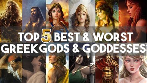 Best and Worst Greek Gods and Goddesses - YouTube