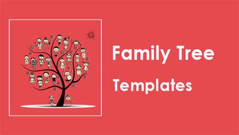 5+ Free Family Tree Templates to Create own Family Tree