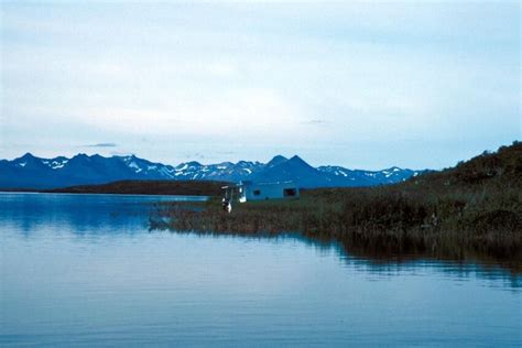 Free picture: becharof, lake, trailer