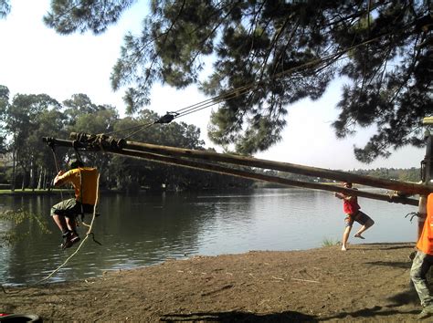 Ropes and Poles: Kontiki 2012 : Swinging derrick / jib crane
