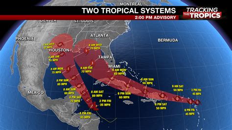 Tracking the Tropics: Tropical Storm Laura forms in Atlantic, Marco ...