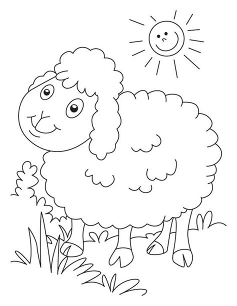 baa baa black sheep coloring page | coloring Pages | Pinterest | Coloring, Black and Sheep