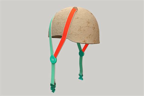 This sustainable helmet is a DIY design made from mushrooms & grows on its own! - Yanko Design