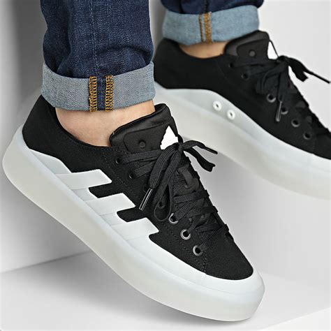 Adidas Sportswear - Baskets Znsored HP5987 Core Black Cloud White - LaBoutiqueOfficielle.com