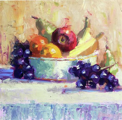 Fruit Bowl Painting by Jennifer Stottle Taylor - Fine Art America