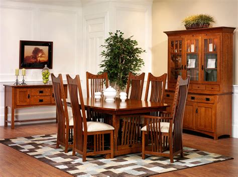 New Classic Mission Dining Room - Amish Furniture Designed