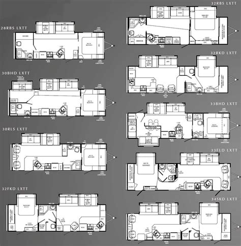 2006 Fleetwood Pioneer Travel Trailer Floor Plans | Travel trailer floor plans, Floor plans ...