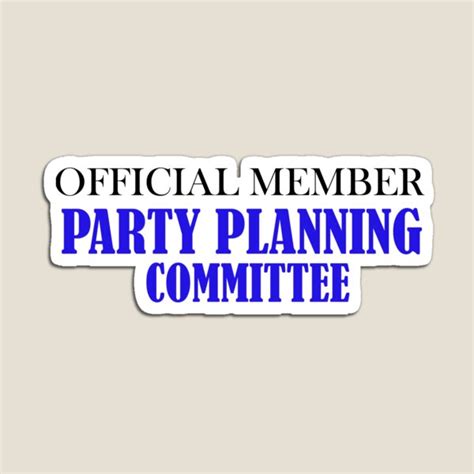 The Party Planning Committee Gifts & Merchandise | Redbubble