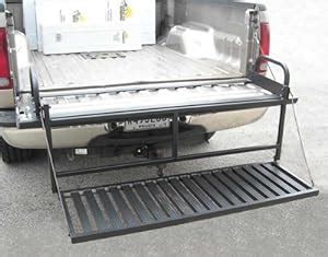 Amazon.com : Great Day Steps - Pickup Truck Full Width Tailgate Step Truck-N-Buddy Magnum Black ...