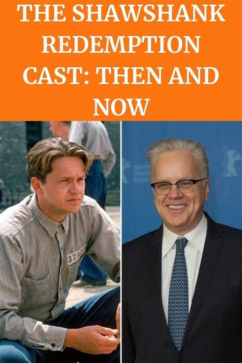 The Shawshank Redemption Cast: Then and Now in 2022 | The shawshank ...