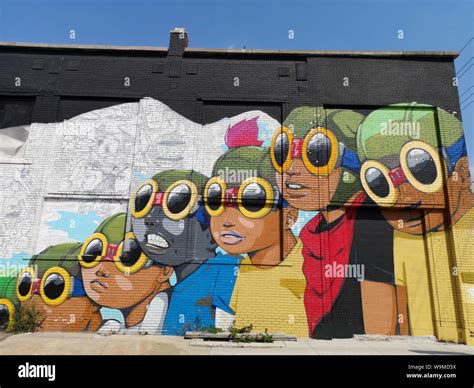 STREET ART IN DETROIT Stock Photo - Alamy