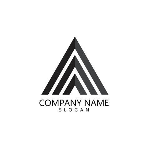 Pyramid Logo Template 18778855 Vector Art at Vecteezy