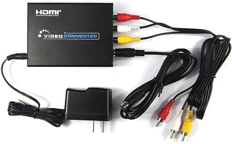 Amazon.com: E-BEST HDMI to Composite/S-Video Converter Switchable Output standard NTSC / PAL ...