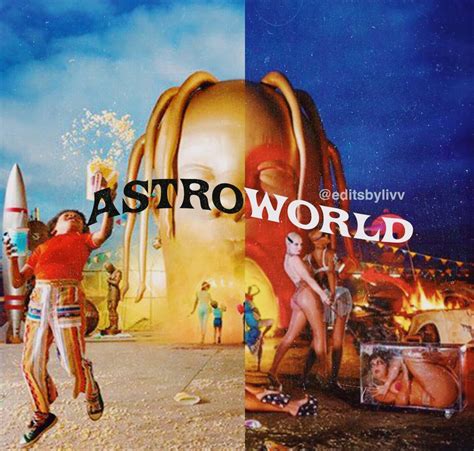 astroworld album cover drawing - Kimberely Himes