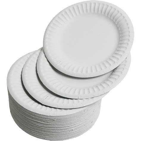 HE469410 - Paper Plates - 180mm - White - Pack of 1000 | Findel Education