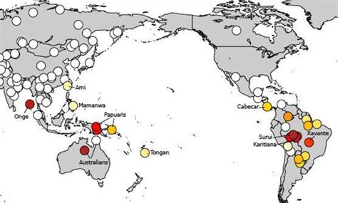 Insight into human migrations based on DNA heat maps – The Worldwide Flood