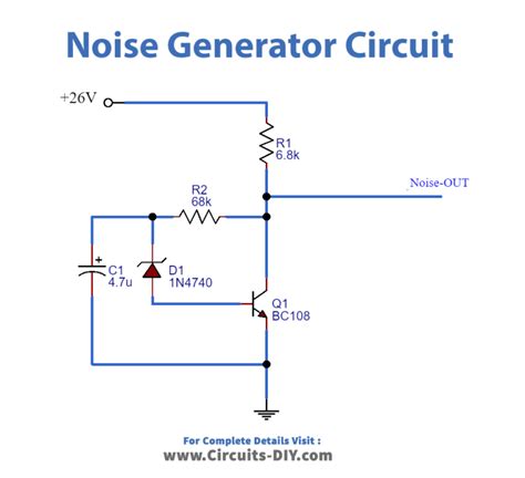 Simple White Noise Generator Circuit