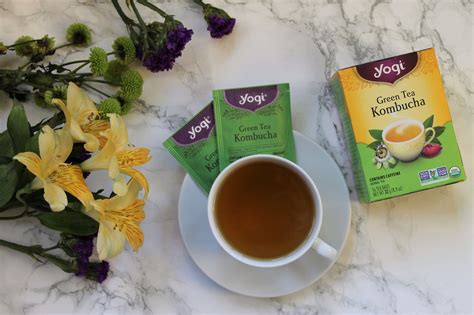 Yogi Tea’s Green Tea Kombucha Review | Izzy’s Corner at IW