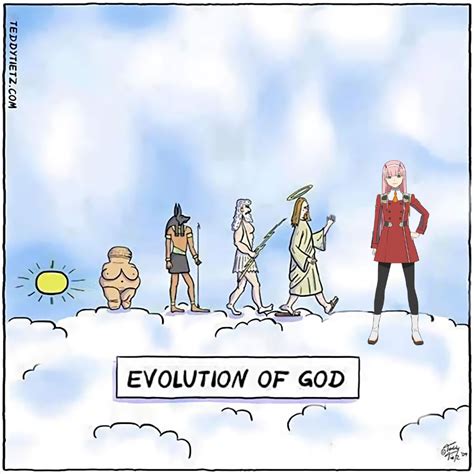 Evolution Of God : r/Animemes