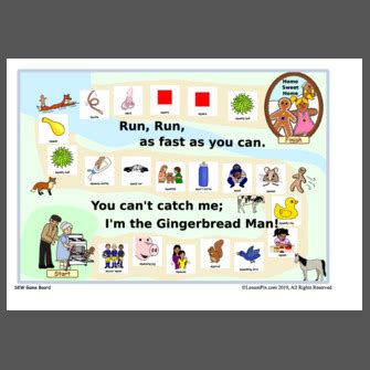 SKW Gingerbread Game Board