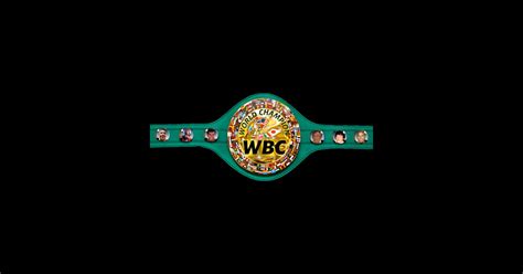 WBC Belt - Boxer - Sticker | TeePublic