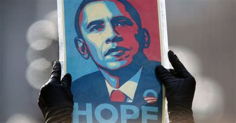 Iconic Obama 'Hope' artist sticks finger in Hillary's eye with new ...