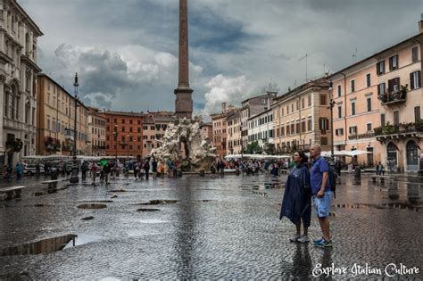 Rome's climate in winter.